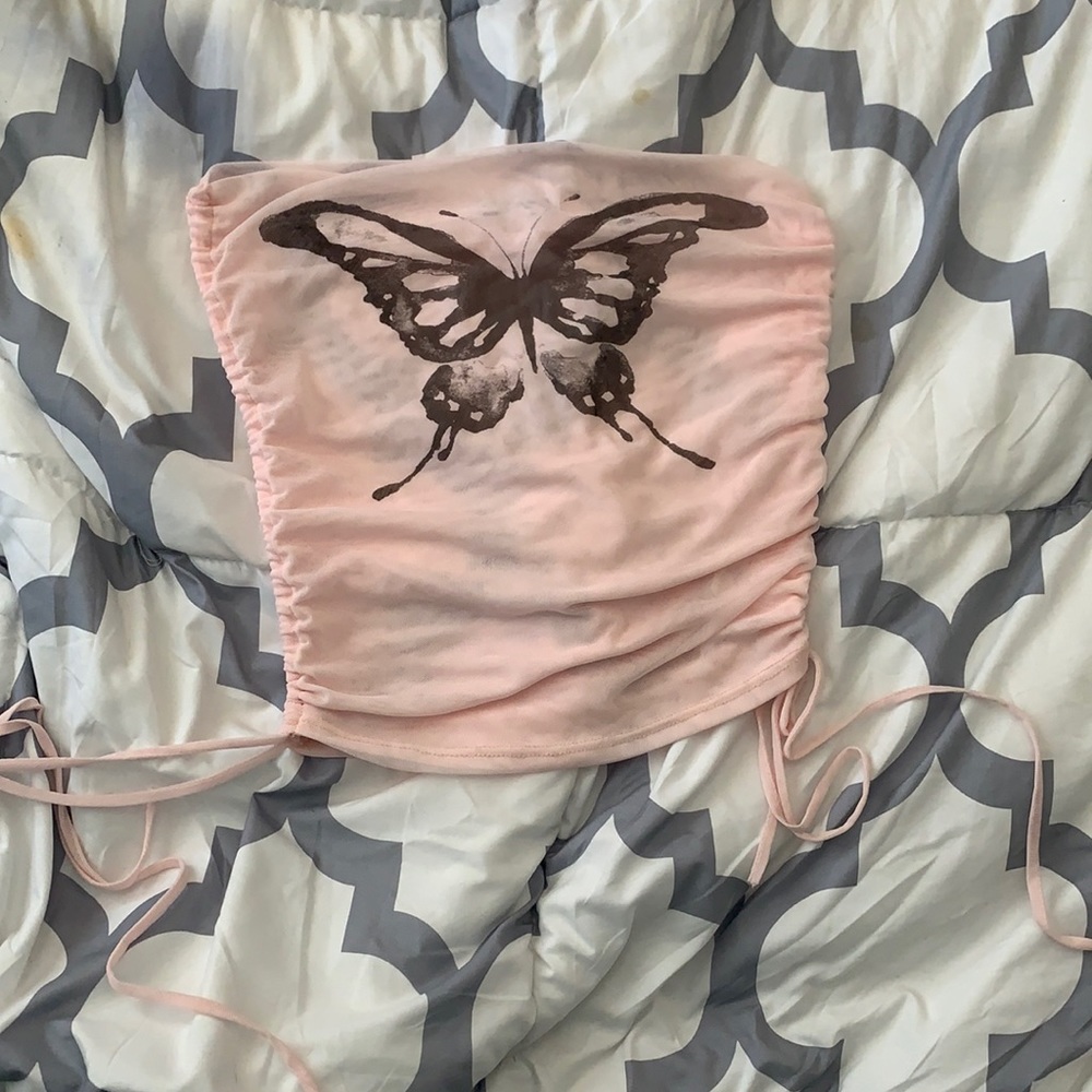 Butterfly Crop Top